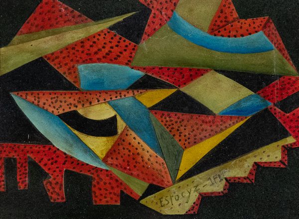 Estocyz : Composizione astratta  - Asta Arte Moderna e Contemporanea - Associazione Nazionale - Case d'Asta italiane