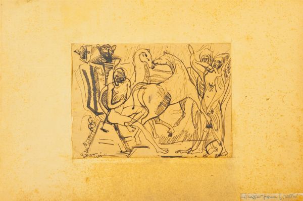 GIANNI BERTINI : Senza titolo  - Asta Arte Moderna e Contemporanea - Associazione Nazionale - Case d'Asta italiane