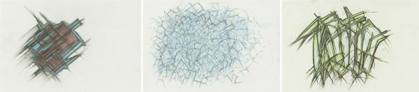 Vincent Cappelli : Lotto unico di tre Opere  - Asta Arte Moderna e Contemporanea - Associazione Nazionale - Case d'Asta italiane