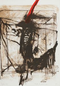 GIUSEPPE ZIGAINA - Farfalla che depone le uova