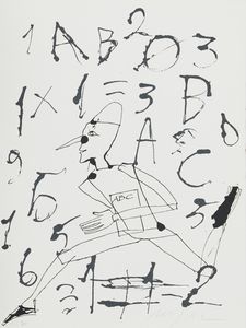 Mimmo Paladino : Le avventure di Pinocchio  - Asta Arte Moderna e Contemporanea - Associazione Nazionale - Case d'Asta italiane