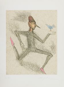 Mimmo Paladino : Le avventure di Pinocchio  - Asta Arte Moderna e Contemporanea - Associazione Nazionale - Case d'Asta italiane