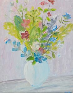 Angelo Del Bon - Vaso di fiori