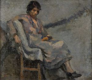 Ludovico Tommasi - Figura seduta