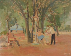 Giovanni March - Giardino sul mare