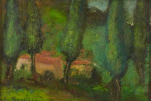 Enrico Bardazzi - Case e cipressi