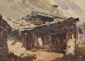 Aurelio Craffonara - Vecchia baita