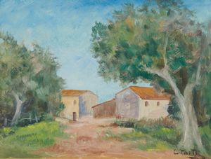 Taiti - Alberi e casolari