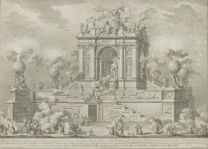 Giuseppe Vasi - Arco romano