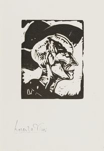 Lorenzo Viani - Testa di uomo