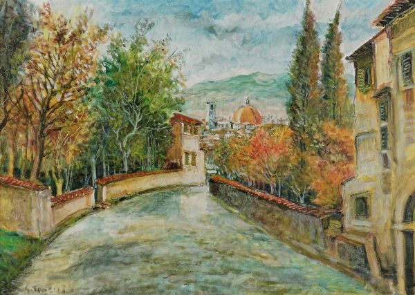 G. TONELLI : Santa Maria del Fiore.  - Asta Arte Moderna e Contemporanea - Associazione Nazionale - Case d'Asta italiane