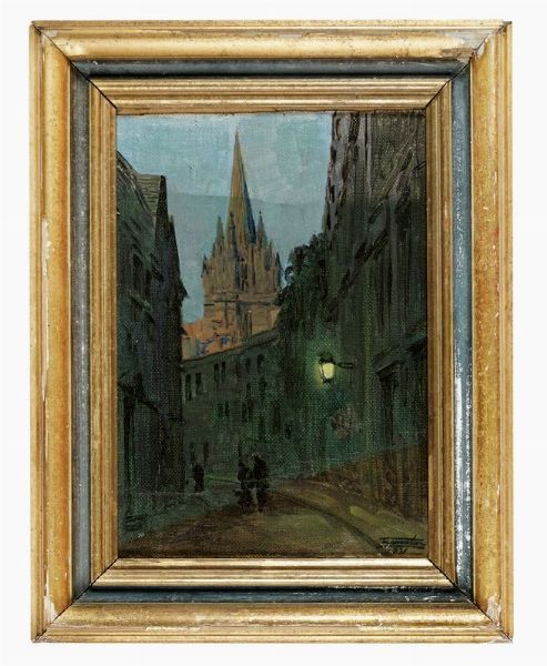 SEVERINO TREMATOR : Borgo.  - Asta Arte Moderna e Contemporanea - Associazione Nazionale - Case d'Asta italiane