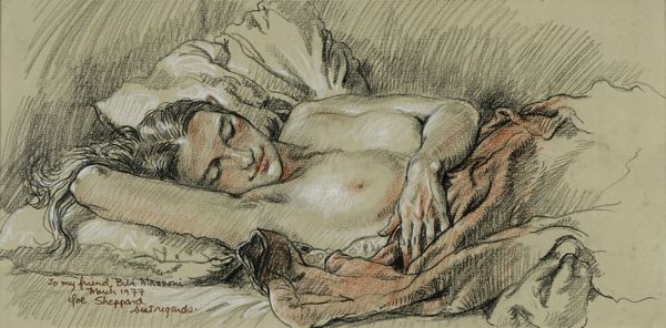 JOSEPH SHEPPARD SHERLY : Donna a riposo.  - Asta Arte Moderna e Contemporanea - Associazione Nazionale - Case d'Asta italiane