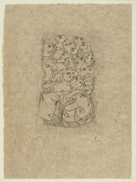 ENRICO BAJ : Senza titolo.  - Asta Arte Moderna e Contemporanea - Associazione Nazionale - Case d'Asta italiane