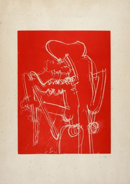 ROBERTO ANTONIO SEBASTIAN MATTA : Senza titolo.  - Asta Arte Moderna e Contemporanea - Associazione Nazionale - Case d'Asta italiane