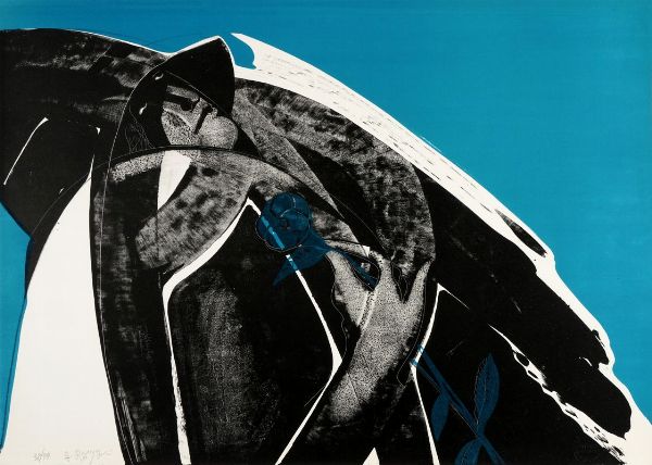 Alfio Rapisardi : Lotto composto di 2 incisioni.  - Asta Arte Moderna e Contemporanea - Associazione Nazionale - Case d'Asta italiane