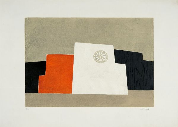 LUIGI SPACAL : Senza titolo.  - Asta Arte Moderna e Contemporanea - Associazione Nazionale - Case d'Asta italiane