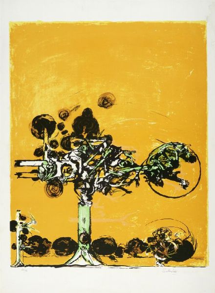 Graham Sutherland : Lotto composto di 3 incisioni.  - Asta Arte Moderna e Contemporanea - Associazione Nazionale - Case d'Asta italiane