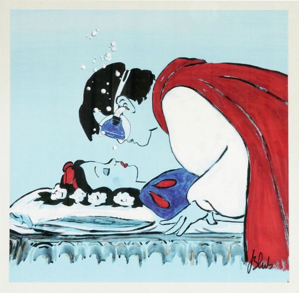 BLUB : Il bacio di Biancaneve.  - Asta Arte Moderna e Contemporanea - Associazione Nazionale - Case d'Asta italiane