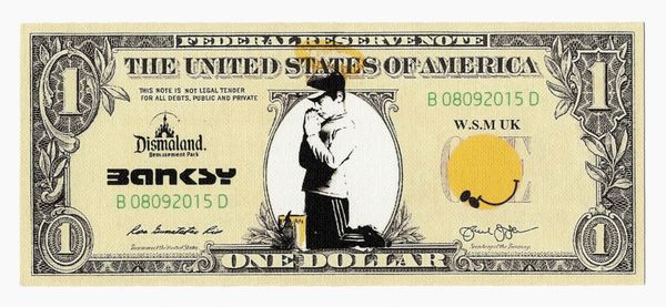 Banksy : Dismal dollar. The Prayer.  - Asta Arte Moderna e Contemporanea - Associazione Nazionale - Case d'Asta italiane