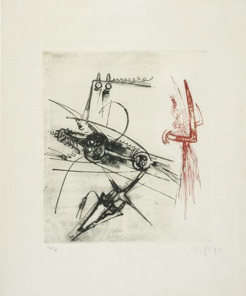 Wifredo Lam : Sin titulo.  - Asta Arte Moderna e Contemporanea - Associazione Nazionale - Case d'Asta italiane