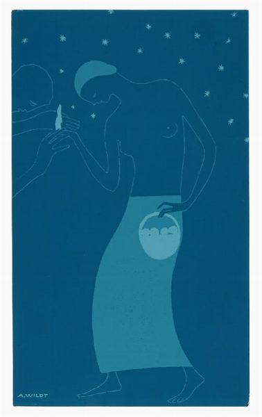 ADOLFO WILDT : Figura femminile.  - Asta Arte Moderna e Contemporanea - Associazione Nazionale - Case d'Asta italiane