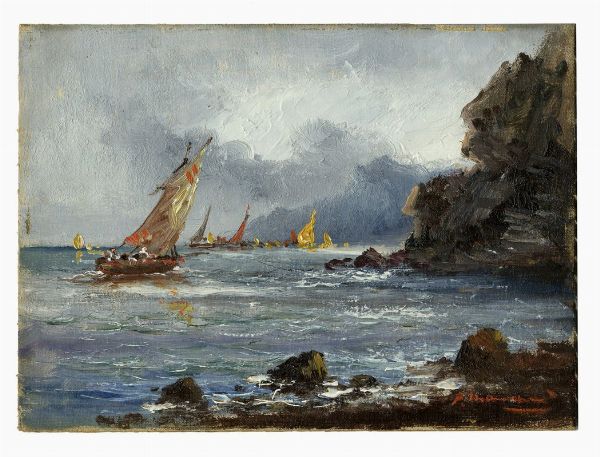 Marina.  - Asta Arte Moderna e Contemporanea - Associazione Nazionale - Case d'Asta italiane