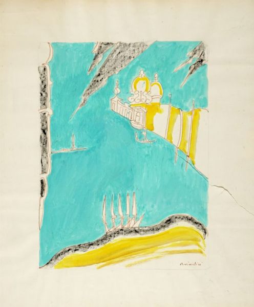 REMO BRINDISI : Venezia.  - Asta Arte Moderna e Contemporanea - Associazione Nazionale - Case d'Asta italiane