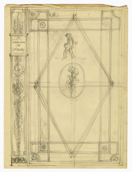 Lotto composto di 16 studi di legature.  - Asta Arte Moderna e Contemporanea - Associazione Nazionale - Case d'Asta italiane