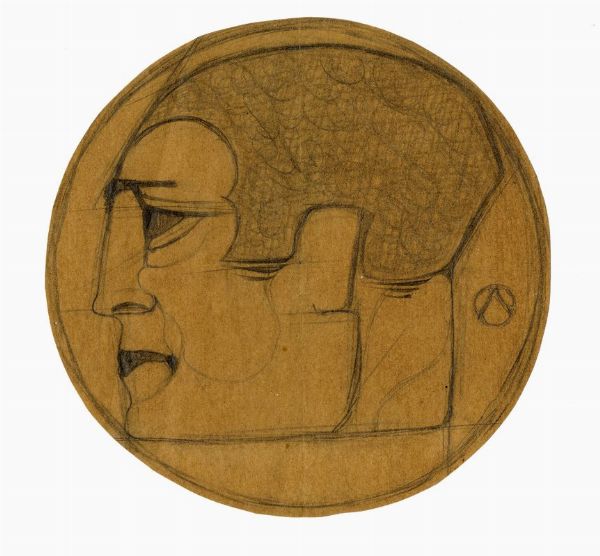 Lotto composto di 2 disegni.  - Asta Arte Moderna e Contemporanea - Associazione Nazionale - Case d'Asta italiane