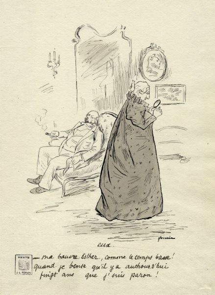 JEAN-LOUIS FORAIN : Eux.  - Asta Arte Moderna e Contemporanea - Associazione Nazionale - Case d'Asta italiane