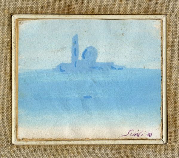 VIRGILIO GUIDI : S. Giorgio, Venezia.  - Asta Arte Moderna e Contemporanea - Associazione Nazionale - Case d'Asta italiane