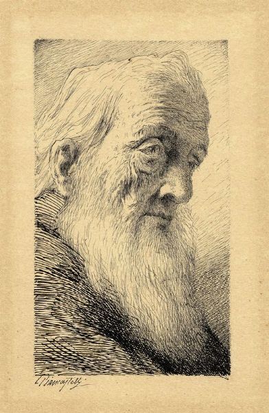 GIOVANNI PIANCASTELLI : Ritratto maschile.  - Asta Arte Moderna e Contemporanea - Associazione Nazionale - Case d'Asta italiane