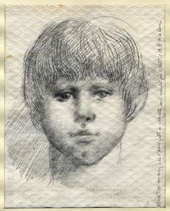 Nino Tirinnanzi - Ritratto di fanciullo.