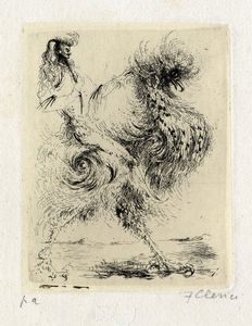 Fabrizio Clerici : Lotto composto di 6 incisioni.  - Asta Arte Moderna e Contemporanea - Associazione Nazionale - Case d'Asta italiane