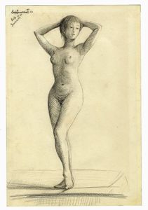 ENZO INNOCENTI - Lotto composto di 2 nudi femminili.