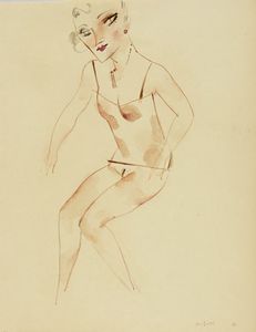 Alberto Manfredi - (Semi)Nudo femminile.