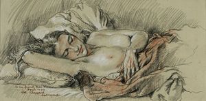 JOSEPH SHEPPARD SHERLY - Donna a riposo.