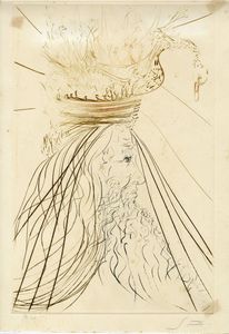 Salvador Dalì - Illustrazione da Tristano e Isotta.
