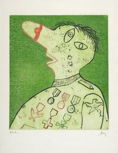 ENRICO BAJ - Generale.