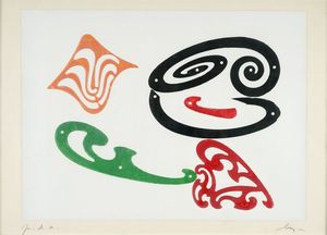 ENRICO BAJ - Senza titolo.