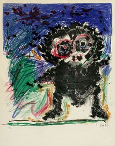 ENRICO BAJ - Il piccolo figlio dell'Hubub.