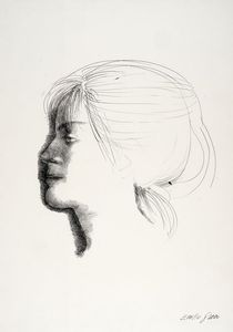 Emilio Greco - 3 ritratti femminili e 1 schizzo.