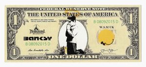 Banksy - Dismal dollar. The Prayer.