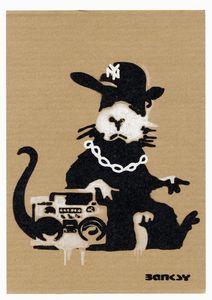 Banksy - Rap Rat.