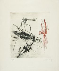 Wifredo Lam - Sin titulo.