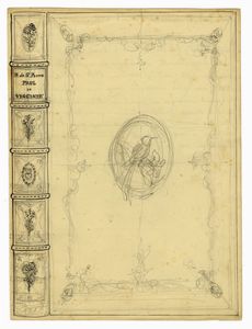 Lotto composto di 16 studi di legature.  - Asta Arte Moderna e Contemporanea - Associazione Nazionale - Case d'Asta italiane