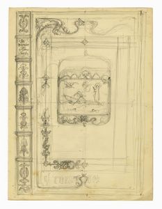 Lotto composto di 16 studi di legature.  - Asta Arte Moderna e Contemporanea - Associazione Nazionale - Case d'Asta italiane