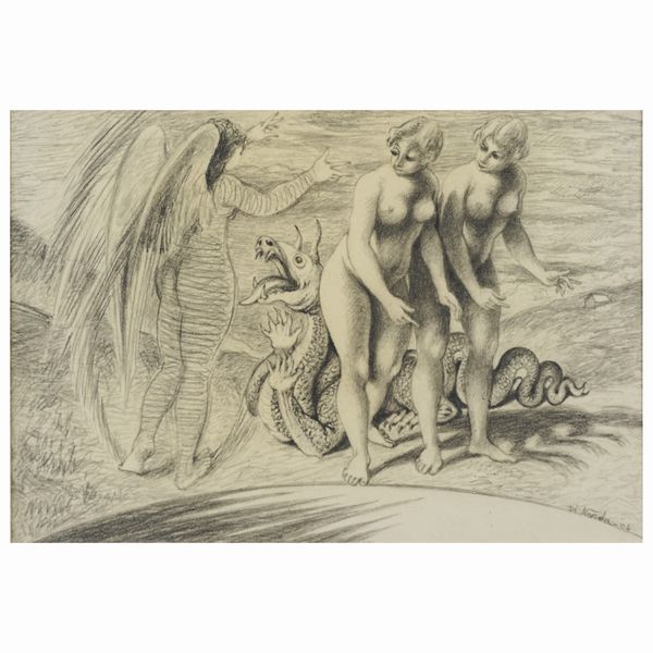 Pittore italiano  - Asta Arte Moderna e Contemporanea Web Only - Associazione Nazionale - Case d'Asta italiane