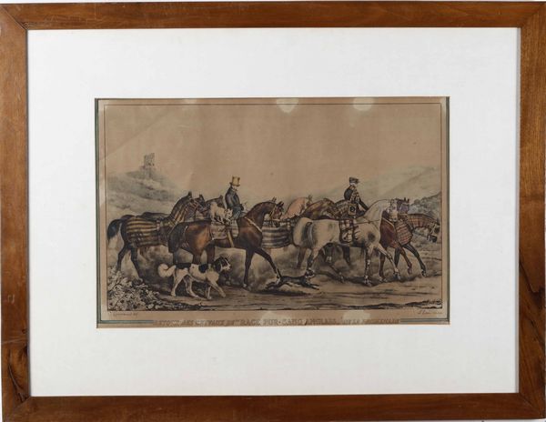 Coppia di stampe acquerellate. Francia XIX secolo  - Asta  Antiquariato gennaio | Cambi Time - Associazione Nazionale - Case d'Asta italiane